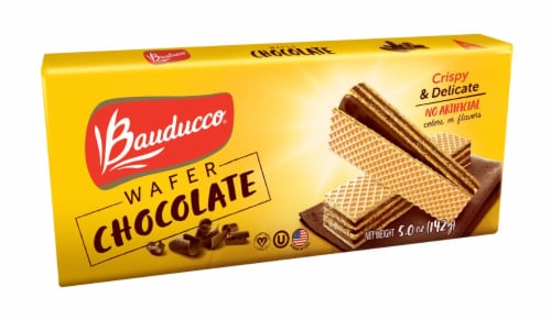 Bauducco® Chocolate Wafer Cookies Perspective: front