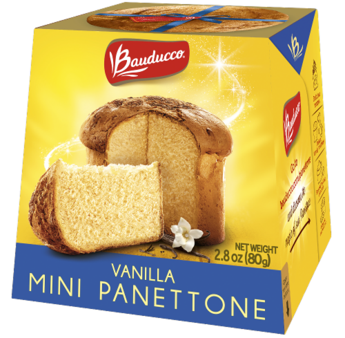 Bauducco Vanilla Mini Panettone Perspective: front
