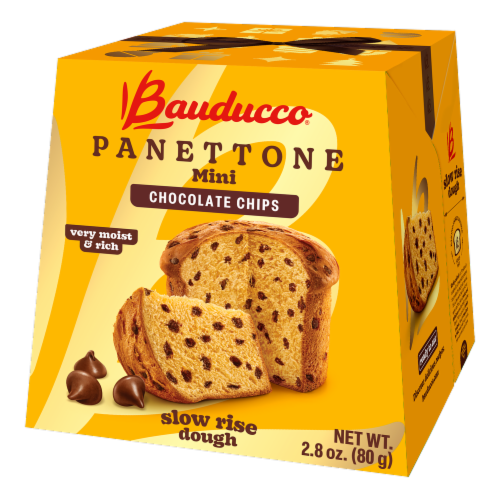 Bauducco® Chocolate Chips Mini Panettone Perspective: front
