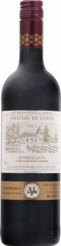 Chateau De Costis Bordeaux Blend French Red Wine Perspective: front