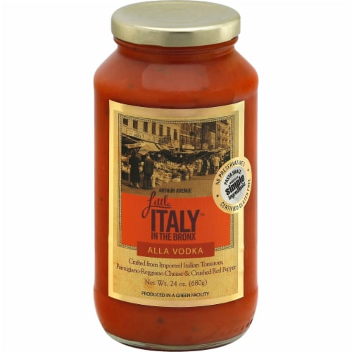 Little Italy™ in the Bronx Alla Vodka Pasta Sauce Perspective: front