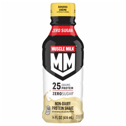 Muscle Milk Banana Creme Flavored Protein Shake, 14 fl oz - Fred Meyer