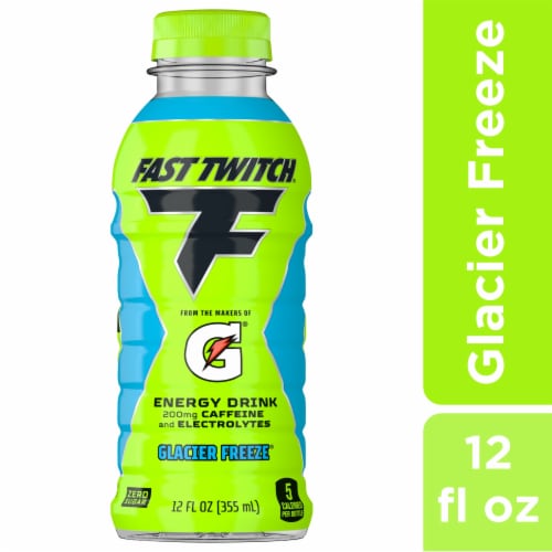 Fast Twitch Energy Drink by Gatorade® Glazier Freeze Perspective: front
