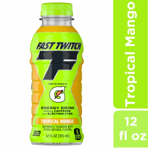 Fast Twitch Energy Drink by Gatorade® Tropical Mango Perspective: front