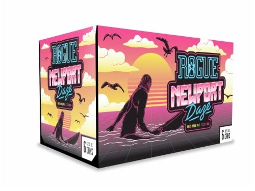 Rogue Newport Daze Hazy Pale Ale Perspective: front