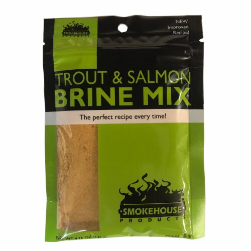 Smokehouse Trout & Salmon Fish Brine Mix Perspective: front