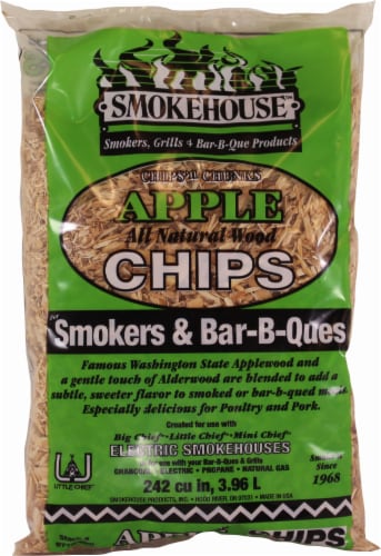 Smokehouse Products Apple Wood Bar-B-Que Chips Perspective: front