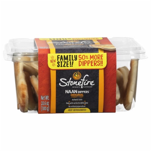 Stonefire® Original Naan Dippers® Family Pack Perspective: front