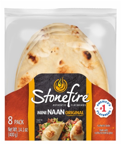 Stonefire® Original Mini Naan Family Pack Perspective: front