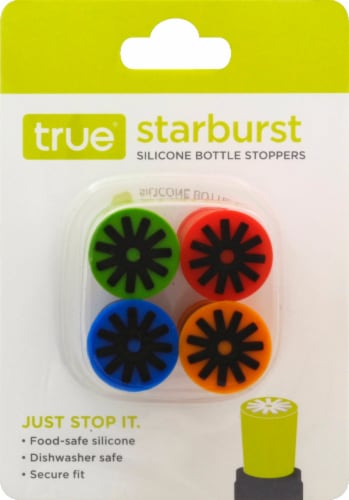 True Silicone Bottle Stoppers Perspective: front