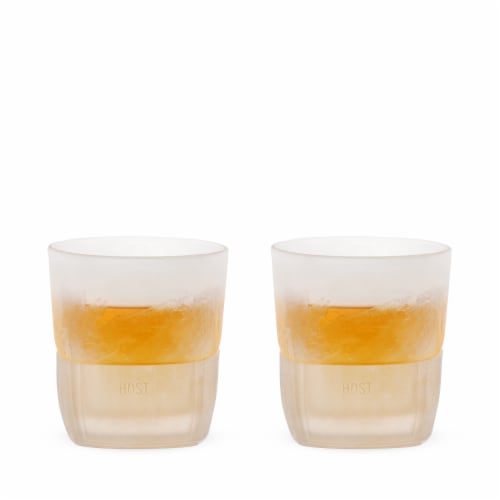 Glass FREEZE™ Whiskey Glass (set of two) by HOST® Perspective: front