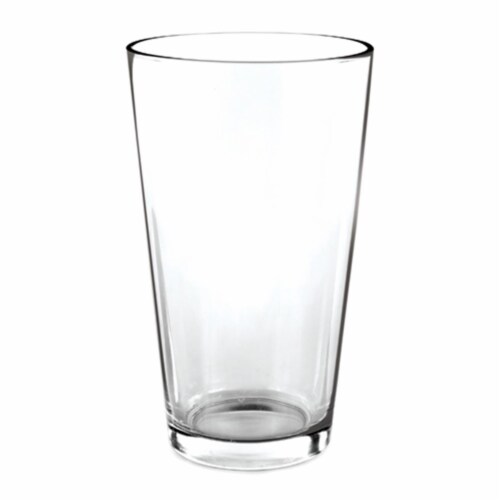 True Fabrication 2099 bulk 16 oz Pint Beer Glass Perspective: front