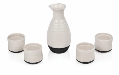 Fervor™: 5-Piece Sake Set Perspective: front
