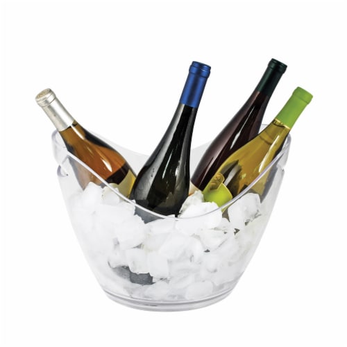 Chill™: Modern Ice Bucket Perspective: front
