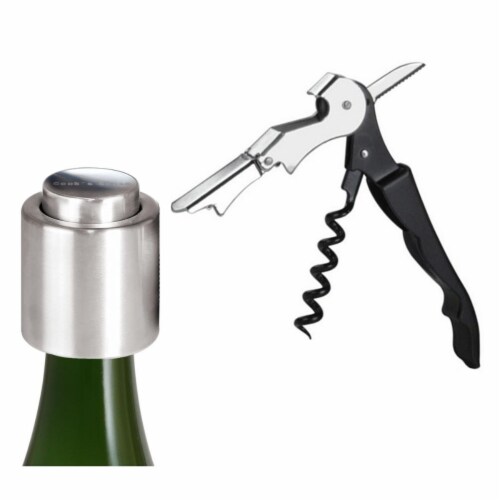 True Fabrication 3117 bulk Truetap Bottle Stoppers in Black Perspective: front