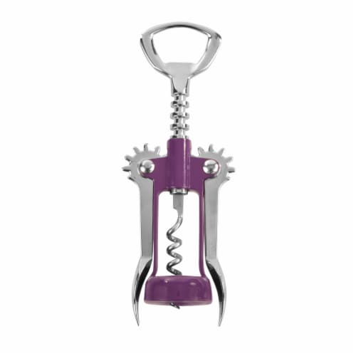 True Fabrications Purple Winged Corkscrew Perspective: front