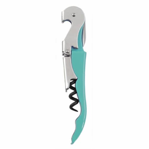 True Fabrications Truetap Teal Double Hinged Watier's Corkscrew Perspective: front