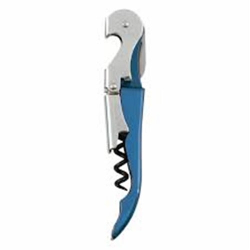 True Fabrication 2604 bulk Truetap Blue Double - Hinged Corkscrew Perspective: front