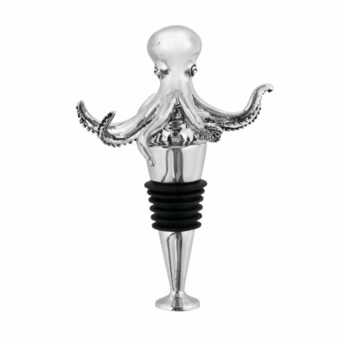 Octopus Bottle Stopper by Twine® Perspective: front
