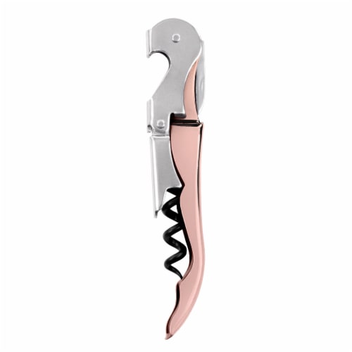 Truetap™ Copper Double Hinged Waiter's Corkscrew by True Perspective: front