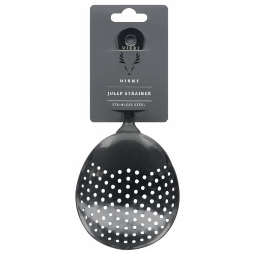 Viski Professional Stainless Steel Julep Strainer Perspective: front