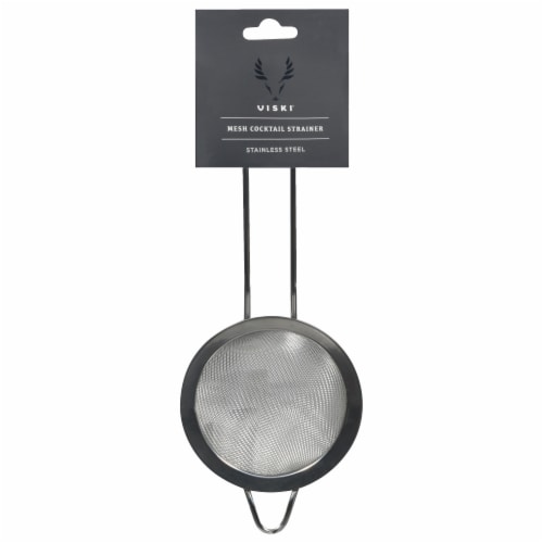 Viski® Professional Stainless Steel Mesh Cone Strainer Perspective: front