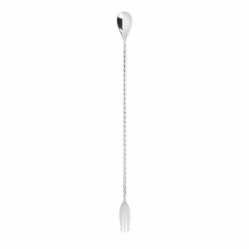 Stainless Steel Trident Barspoon by Viski® Perspective: front