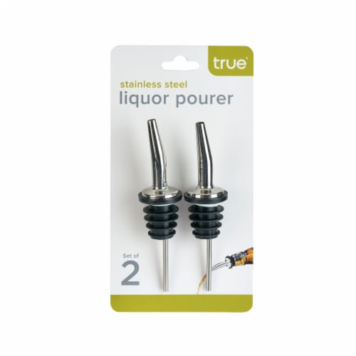 True Fabrications Stainless Steel Liquor Pourers Perspective: front