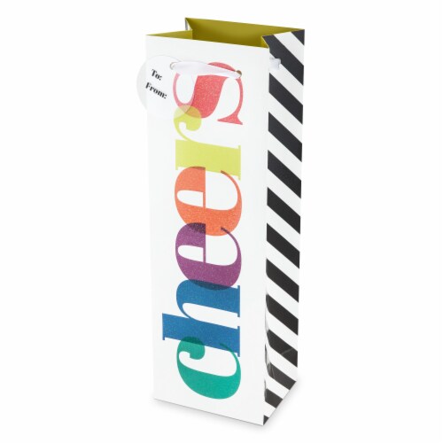 Colorful Cheers Wine Bag by Cakewalk Perspective: front