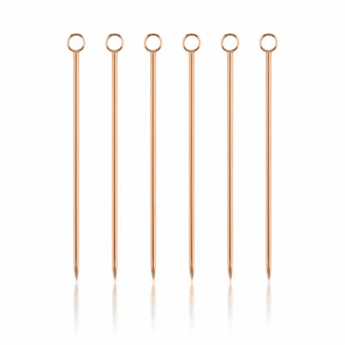 Copper Cocktail Picks by Viski® Perspective: front
