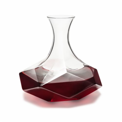 Faceted Crystal Wine Decanter by Viski® Perspective: front