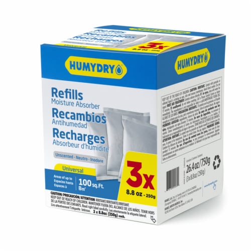 HumyDry® Moisture Absorber Refills Perspective: front