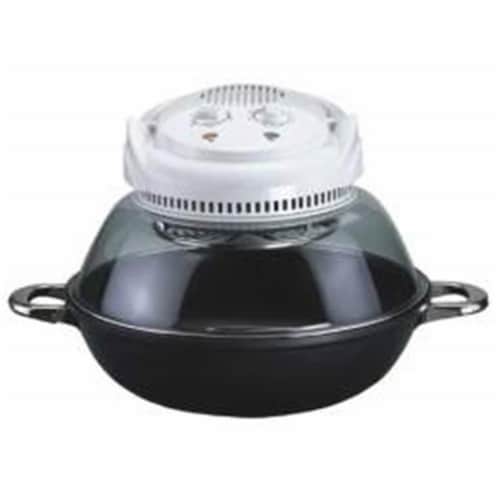 Sunpentown SO-2007 Convection Oven with Wok Base Nano-Carbon & FIR Heating Element Perspective: front