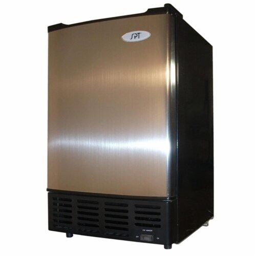Sunpentown IM-150US Under Counter Ice Maker with Stainless Steel Door Perspective: front