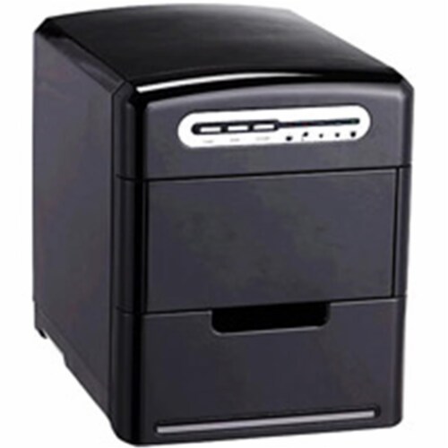 Sunpentown IM-120B Portable Ice Maker - Black Perspective: front