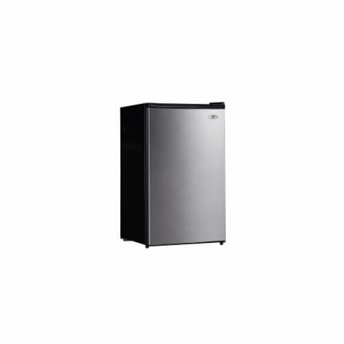 SUNPENTOWN RF-444SS 4.4 cu.ft. Compact Refrigerator in Stainless Steel - Energy Star Perspective: front