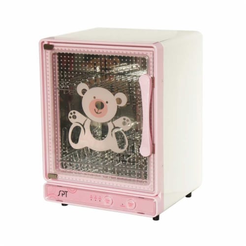 Sunpentown SB-818P Baby Bottle Sterilizer & Dryer - Pink Perspective: front