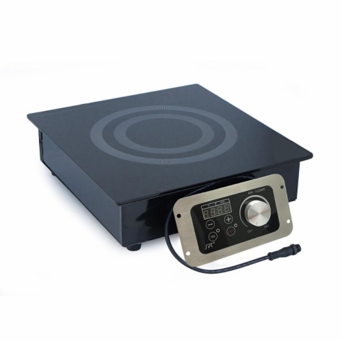 Sunpentown RR-1234R 1400W Built-in Radiant Cooktop Perspective: front