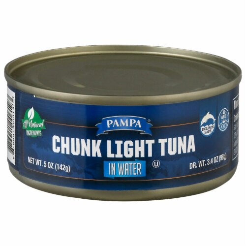 Pampa® Chunck Light Tuna In Water Perspective: front