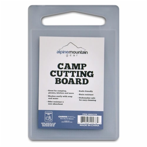 Alpine Mountain Gear Camp Cutting Board Perspective: front