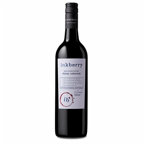 Inkberry Shiraz/Cabernet Mountain Estate Australia Red Wine Perspective: front