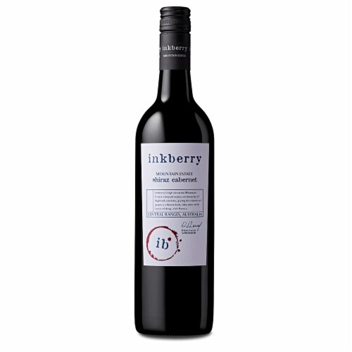 Inkberry Shiraz/Cabernet Mountain Estate Australia Red Wine Perspective: front