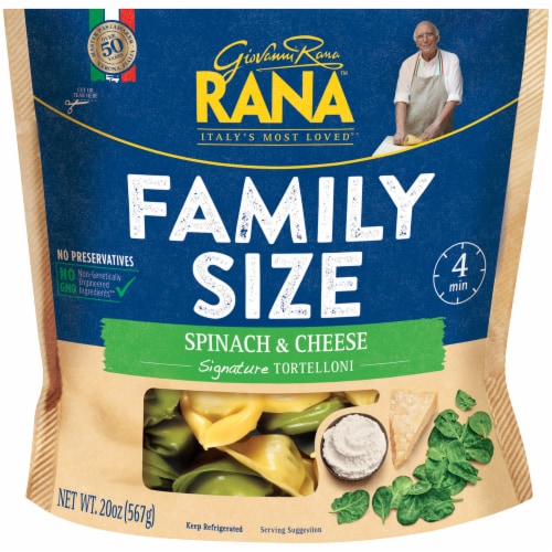 Rana Family Size Spinach & Cheese Tortelloni Perspective: front