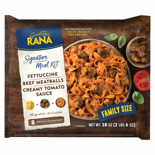 Rana™ Fettuccine Meatballs & Tomato Sauce Signature Meal Kit, 38 oz