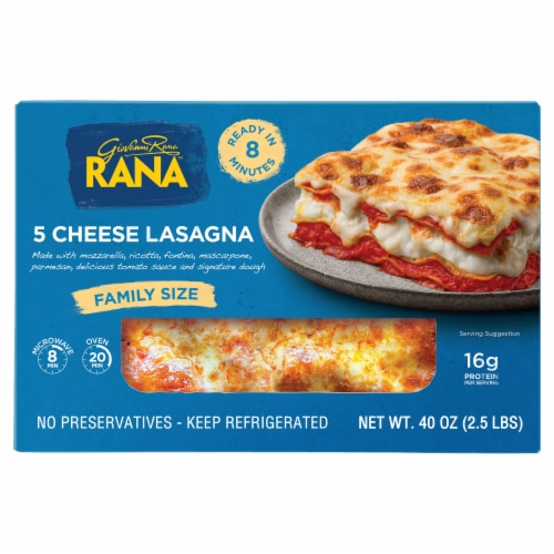 Rana Five Cheese Lasagna Perspective: front