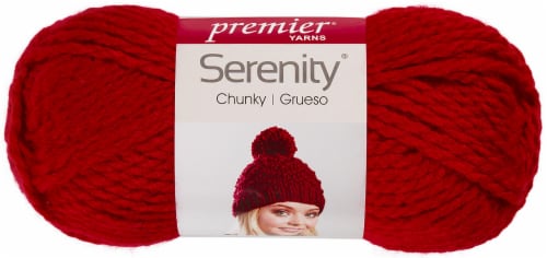 Premier Yarns Serenity Chunky Yarn - Solid-Molten Lava, 1 count - Gerbes  Super Markets