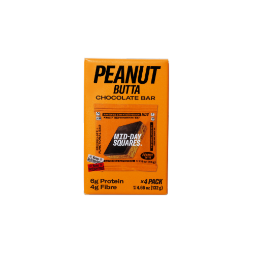 Mid-Day Squares™ Peanut Butta Chocolate Bar Perspective: front