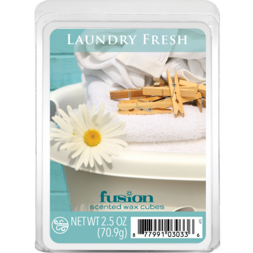 Fusion™ Scented Wax Cubes Laundry Fresh Perspective: front