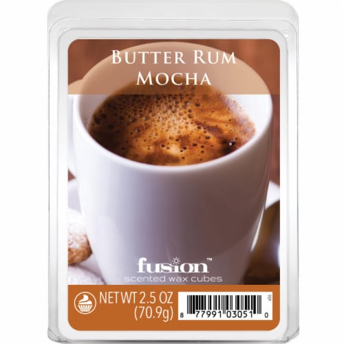 Fusion™ Butter Rum Mocha Wax Perspective: front