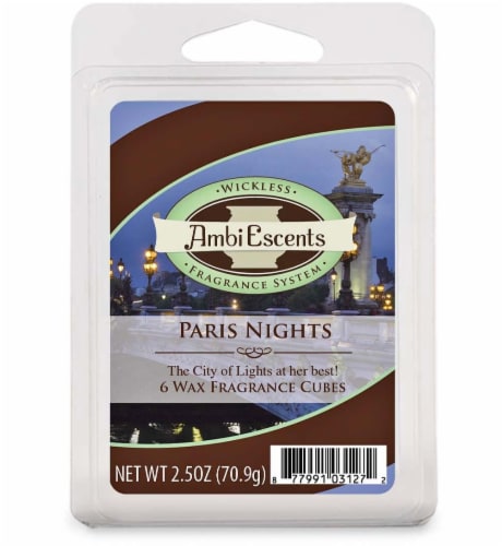Fred Meyer Ambiescents Paris Nights Wax Fragrance Cubes 6 Pack